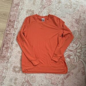 Jockey Orange Long Sleeve Tee